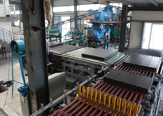 Selbsthöhlen-Clay Brick Production Line Robot-Block-stapelnde Maschine