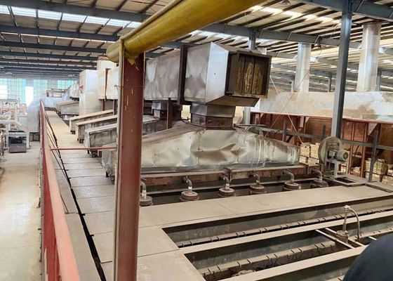 Tunnelofen-Produktionslinie für Hohlblocksteine aus Ton mit Tunneltrockner und großer Kapazität 800 Tonnen/Tag