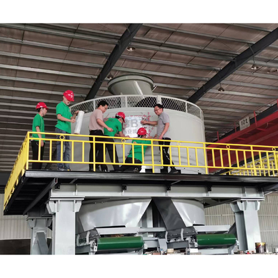 BBT TWPM-185 Räder Nasspannen Mühle Tonziegel Herstellungslinie Schleifgeräte Randläufer Mühle