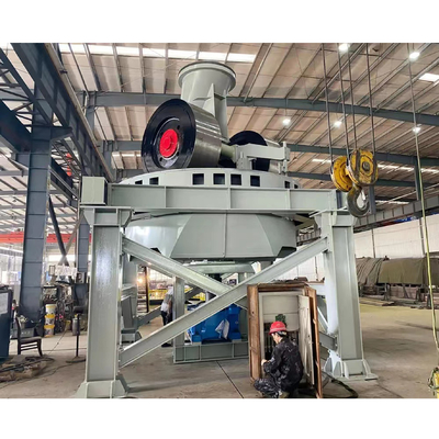 Neue Ziegelfabrik TWPM185 Wet Pan Mill Maschinen für die Tonziegelherstellung