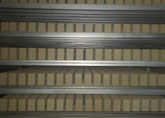 290KW automatisches Lehmziegel-Trockner-Maschinen-Bodenblock-Trocknungskammer-System