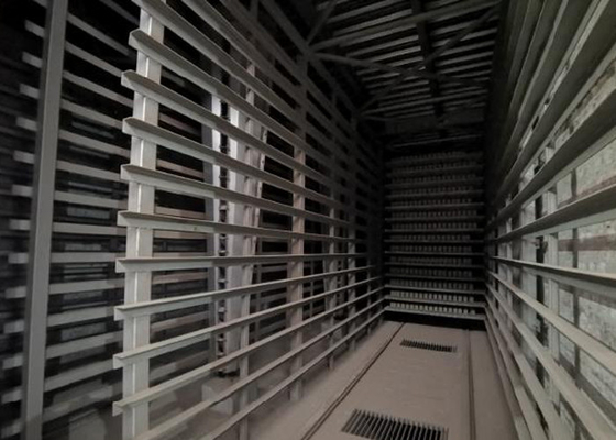 290KW automatisches Lehmziegel-Trockner-Maschinen-Bodenblock-Trocknungskammer-System