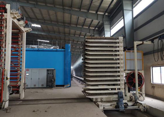 290KW automatisches Lehmziegel-Trockner-Maschinen-Bodenblock-Trocknungskammer-System