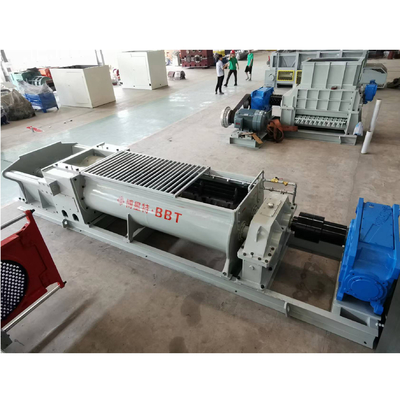 75kw Doppelwellen-Horizontal-Futtermischer Tonziegel-Mischmaschinen