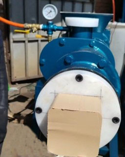 Tonwaren Pug-Mühlmaschinen-kleine Clay Brick Vacuum Extruder Mixing-Maschine