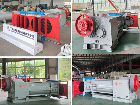 Maschine zur Herstellung von großen Lochblöcken Mischmaschine Extrudermaschine Filtermischmaschine 650 mm Reamer Durchmesser