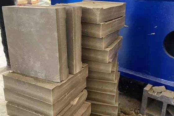 Gebäudetechnische Hochdruckpresse 20 T bis 1200 T Blaue Hydraulikpresse zur Isolierung von Ziegelsteinen und Feuerfestziegelsteinen,