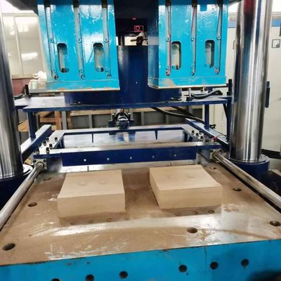 Gebäudetechnische Hochdruckpresse 20 T bis 1200 T Blaue Hydraulikpresse zur Isolierung von Ziegelsteinen und Feuerfestziegelsteinen,