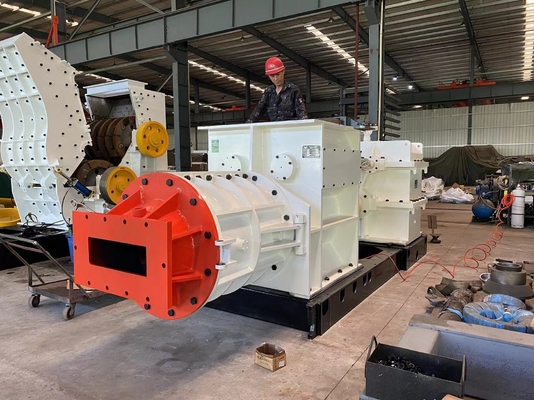 Automatischer Extruder zur Herstellung von Ziegelsteinen mit großer Kapazität