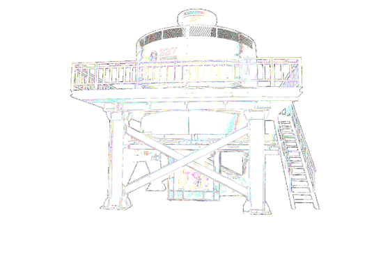 Nasspan-Mühle, Nassradmühle, Zersplitterung für Lehmziegel-Linienmaschinen