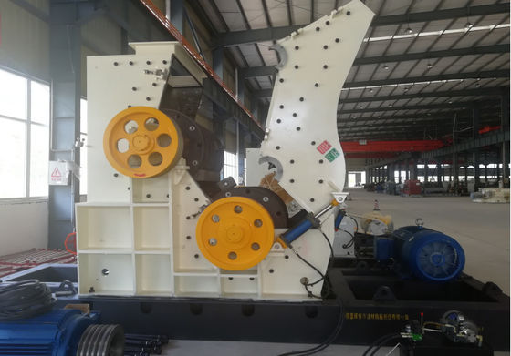 Energieeinsparende zweimotorige automatische 90-120 t/h zweirotorige Hammerbrücke für die Zerkleinerung von Ton und Stein