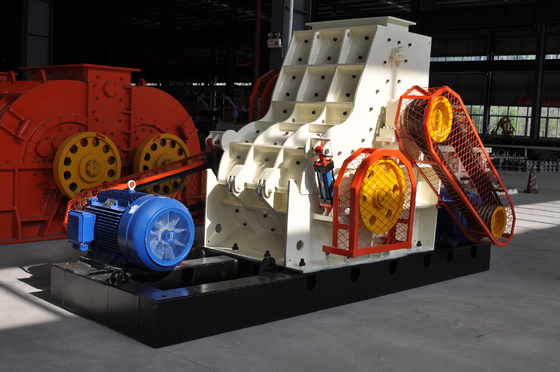 Zweirotor-Hammerbrüchiger für rote Hohlblöcke, Tonziegel, Tunnelöfen, Projekt-Rollenschlagmaschine