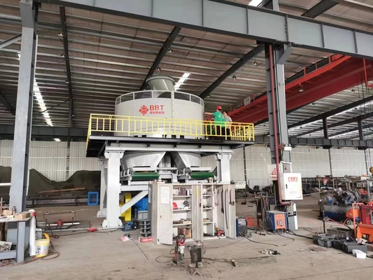 Wassere Pan-Mühle Kleiziegelfabrik Randläufermühle