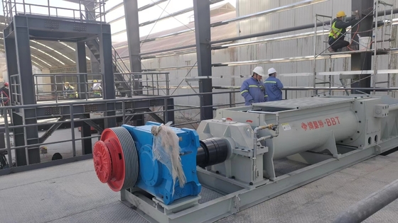 TWGD3300 Doppelwellen-Extrudiermaschine für die Mischung von Tonziegeln