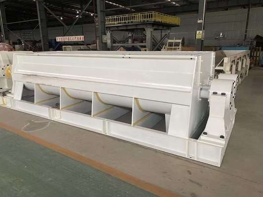 75 kW Doppelwellen-Paddelmischler 60 - 110 T/h Zwillingschraubemischler zum Zerkleinern