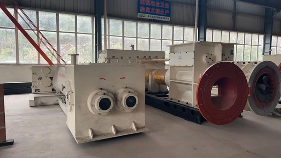 Maschine zur Vorbereitung von Steinen aus Tonblocken mit Tunnelofen-Projektbaumaterial
