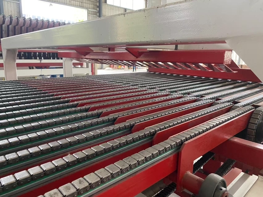 Auto Klei Ziegel Herstellung Projekt Klei Ziegel Blöcke Marshalling System mit 5,5kw Motorleistung 4900 * 2300 * 1200mm