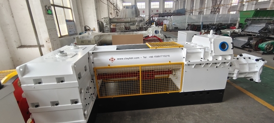 14.5rpm/min Schlammpresswelle Geschwindigkeit EV40/35 Vakuum-Extruder für roten Ton Ziegel Blöcke Herstellung Maschine