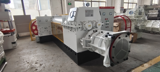 Automatische Extrudermaschine zur Herstellung von Tonziegeln mit Trocknerei und Spindelgeschwindigkeit von 11 Rpm/min