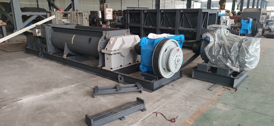 Doppelwellenmischer Tonziegelmischer Maschine Blockfabrik Rohstoffe Extrudermischer
