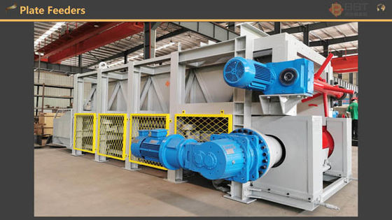 120 Tonnen/h Kettenplatten-Kastenbeschickungsmaschine für die Herstellung von Tonziegeln