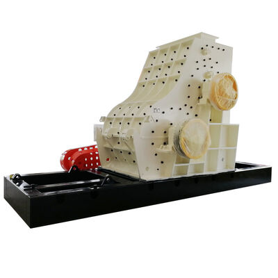 Maschine zur Herstellung von Tonziegeln. Doppelscheiben-Walzenhammerbrecher, Hammermühle