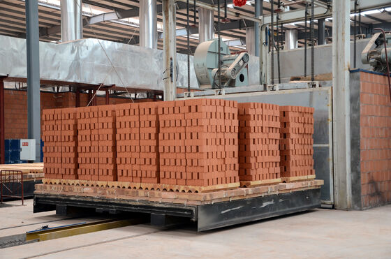 BBT Vollautomatischer Tonziegel-Tunnelofen mit Kohlegasbefeuerung und 4,6 m Größe für effiziente Ziegelproduktion