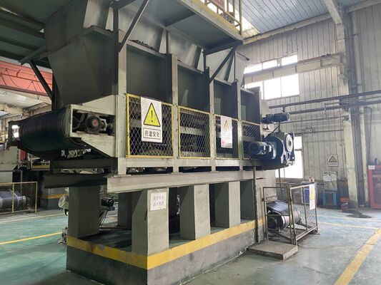 120 Ton/H Grey Belt Conveyor Box Feeder With Hopper For Raw Material Preparation BBT Clay Brick Making Machine